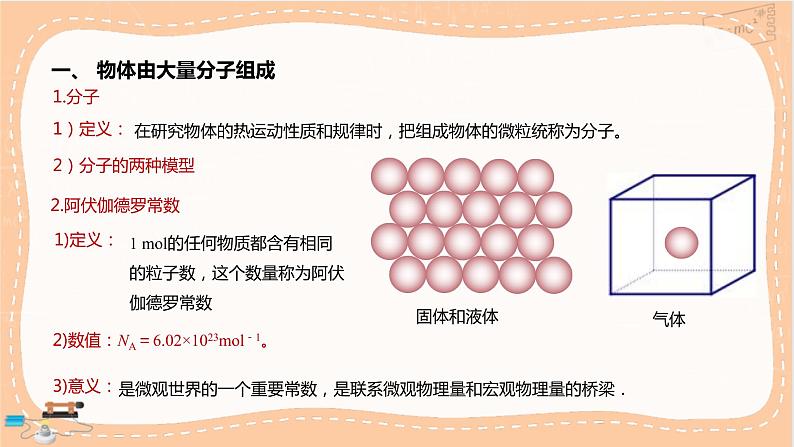 鲁科版高中物理选择性必修第三册·第1章 第1节 分子动理论的基本观点（课件PPT）第4页