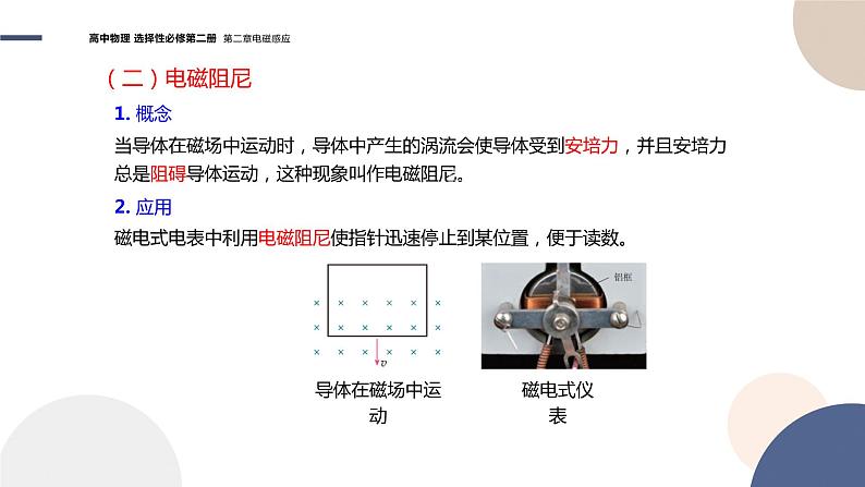 粤教版高中物理选择性必修第二册·2.5涡流现象及其应用（课件PPT）08