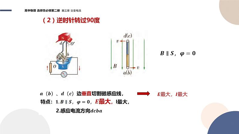 粤教版高中物理选择性必修第二册·3.1认识交变电流（课件PPT）08