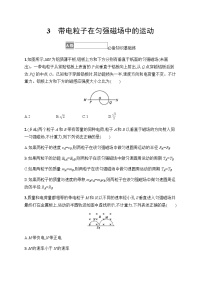 物理人教版 (2019)3 带电粒子在匀强磁场中的运动课后作业题