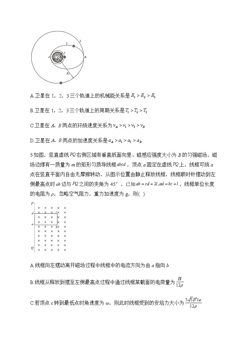 2023届新高考模拟预热卷 物理（湖南卷 含解析）03