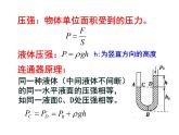 第二单元第二节气体的等温变化 课件 高二下学期物理人教版（2019）选择性必修第三册