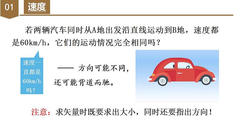 1.3 位置变化快慢的描述——速度（教学课件）-高一物理同步备课系列（人教版必修第一册）第7页