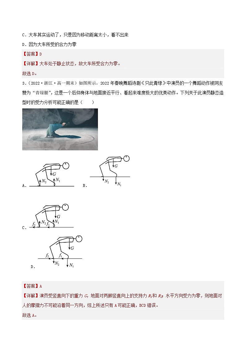 3.5 共点力平衡（分层练习）（解析版）第2页
