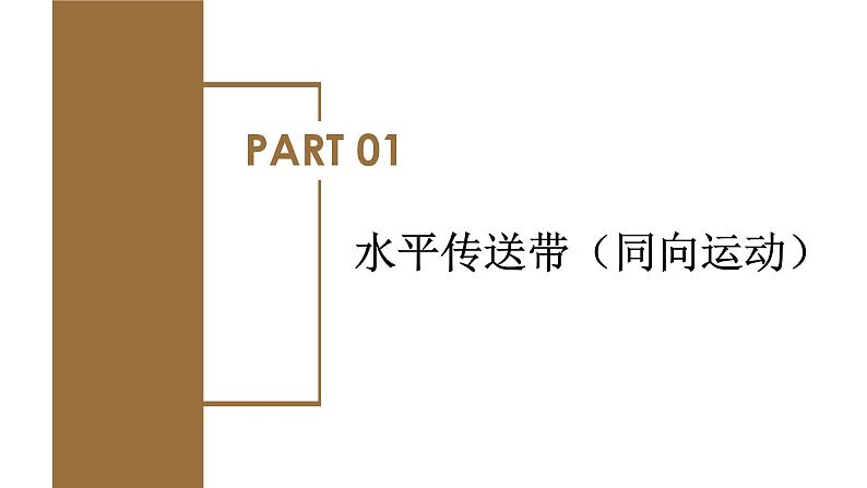 专题4 水平传送带模型（教学课件）-高一物理同步备课系列（人教版必修第一册）第5页