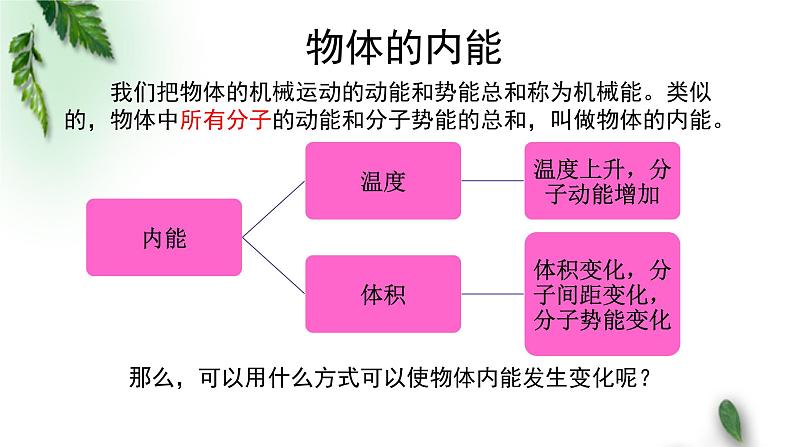 2022-2023年粤教版(2019)新教材高中物理选择性必修3 第3章热力学定律第1节热力学第一定律课件第8页