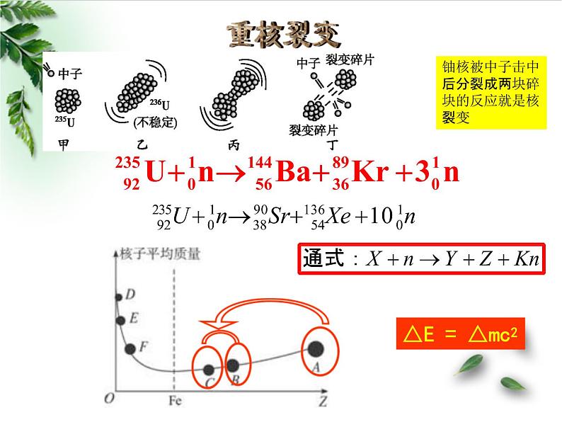 2022-2023年粤教版(2019)新教材高中物理选择性必修3 第5章原子与原子核第5节裂变和聚变课件(1)第7页