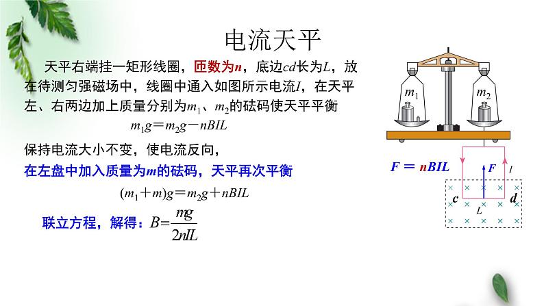 2022-2023年粤教版(2019)新教材高中物理选择性必修2 第1章磁场第2节安培力的应用课件04