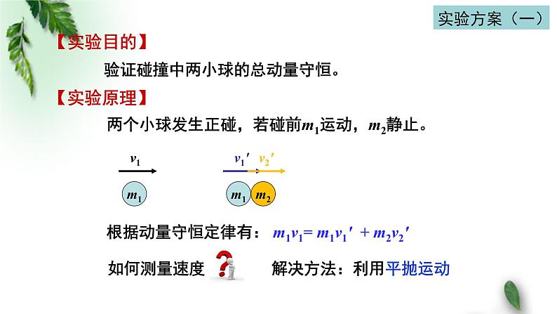 2022-2023年粤教版(2019)新教材高中物理选择性必修1 第1章动量和动量守恒定律第3节动量守恒定律（二）课件03