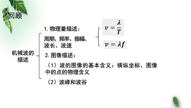 2022-2023年粤教版(2019)新教材高中物理选择性必修1 第3章机械波第2节机械波的描述（二）课件02