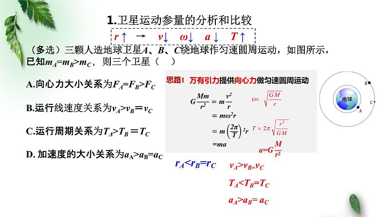 2022-2023年粤教版(2019)新教材高中物理必修2 第3章万有引力定律第3节万有引力定律的应用—“双星”系统课件05