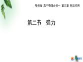 2022-2023年粤教版(2019)新教材高中物理必修1 第3章相互作用第2节弹力课件(1)