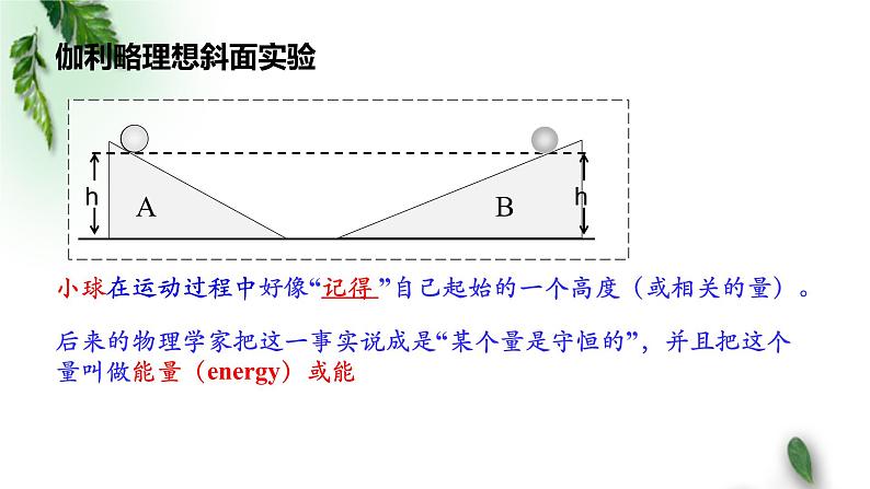 2022-2023年人教版(新课标)高中物理必修2 第7章机械能守恒定律第1节追寻守恒量-能量课件第6页