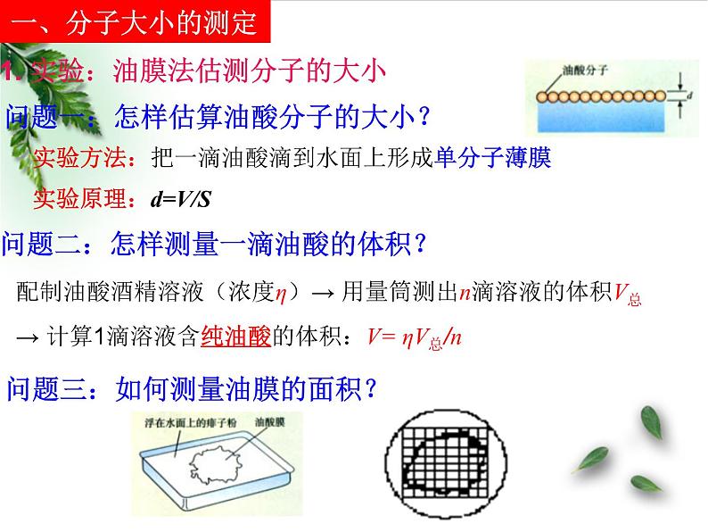 2022-2023年人教版(2019)新教材高中物理选择性必修3 第1章分子动理论第1节分子动理论的基本内容(4)课件第2页