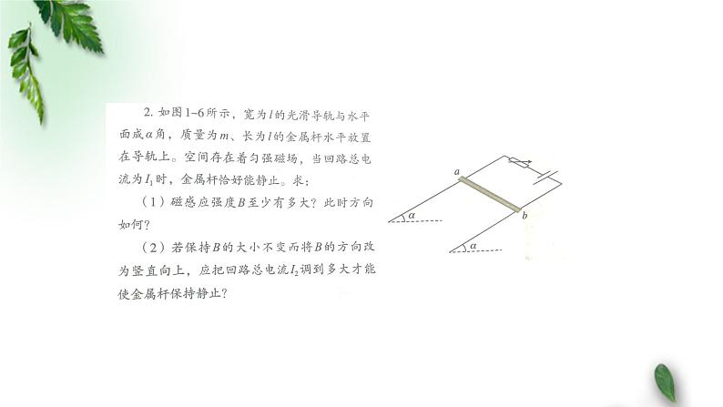 2022-2023年人教版(2019)新教材高中物理选择性必修2 第1章安培力与洛伦兹力第1节磁场对通电导线的作用力(第二课时)课件第8页