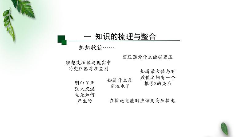 2022-2023年人教版(2019)新教材高中物理选择性必修2 第3章交变电流复习课件第3页