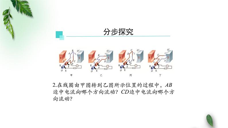 2022-2023年人教版(2019)新教材高中物理选择性必修2 第3章交变电流第1节交变电流(第一课时)课件第7页