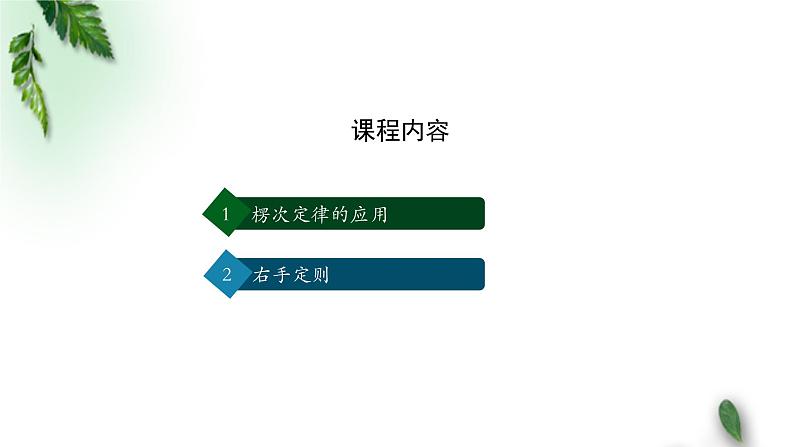 2022-2023年人教版(2019)新教材高中物理选择性必修2 第2章电磁感应第1节楞次定律(第二课时)课件第2页