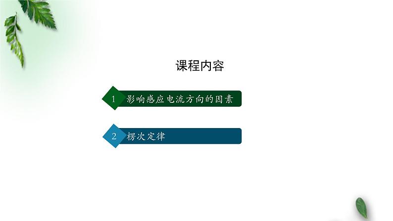 2022-2023年人教版(2019)新教材高中物理选择性必修2 第2章电磁感应第1节楞次定律(第一课时)课件第2页