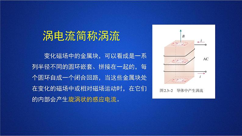 2022-2023年人教版(2019)新教材高中物理选择性必修2 第2章电磁感应第3节涡流电磁阻尼和电磁驱动课件第5页