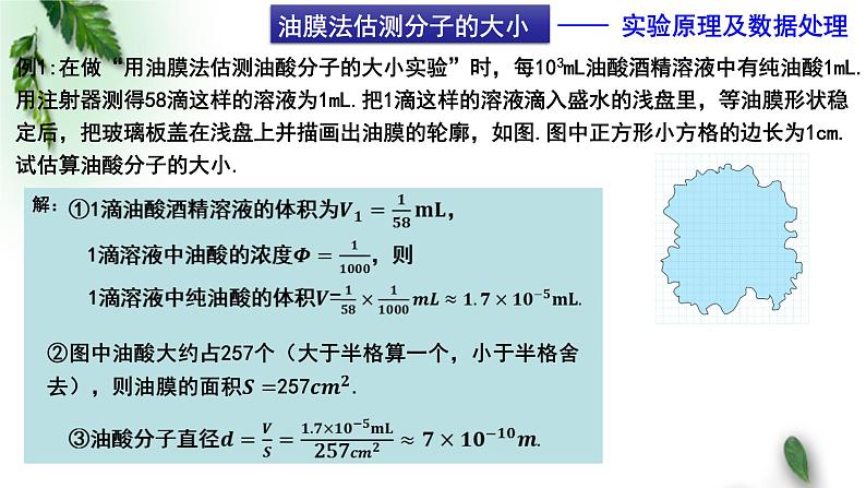 2022-2023年粤教版(2019)新教材高中物理选择性必修3 第1章分子动理论单元复习课课件第5页