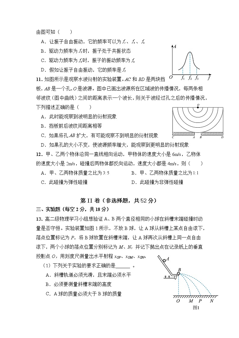 甘肃省天水市甘谷县第四中学2022-2023学年高二下学期4月月考物理试题第3页
