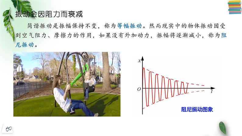 2022-2023年人教版(2019)新教材高中物理选择性必修1 第2章机械振动第6节受迫振动共振(1)课件02