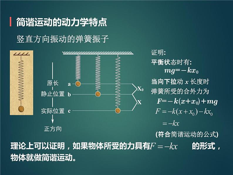 2022-2023年人教版(2019)新教材高中物理选择性必修1 第2章机械振动第3节简谐运动的回复力和能量(2)课件第7页