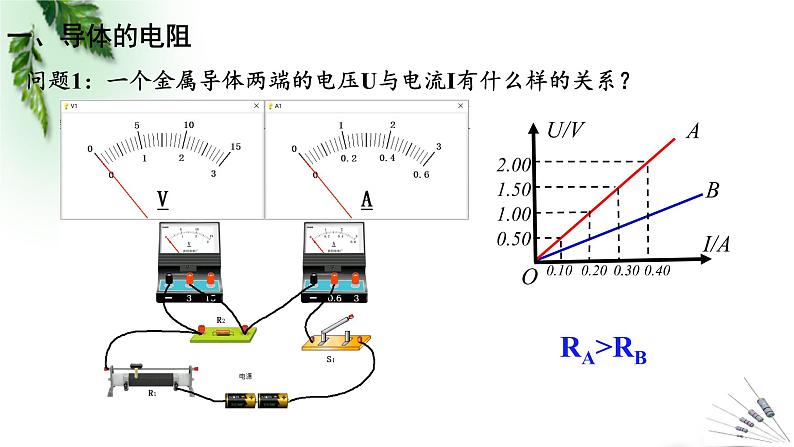 2022-2023年人教版(2019)新教材高中物理必修3 第11章电路及其应用第2节导体的电阻(1)课件04