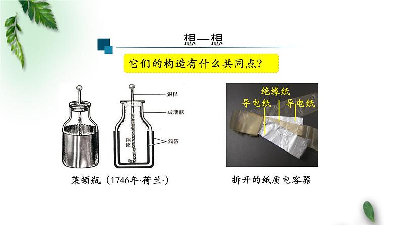 2022-2023年人教版(2019)新教材高中物理必修3 第10章静电场中的能量第4节电容器的电容课件05