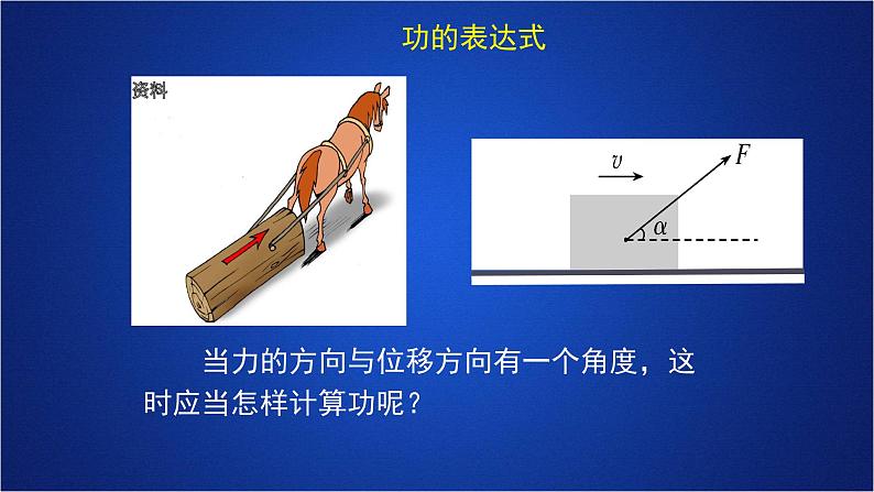 2022-2023年人教版(2019)新教材高中物理必修2 第8章机械能守恒定律第1节功与功率课件第5页