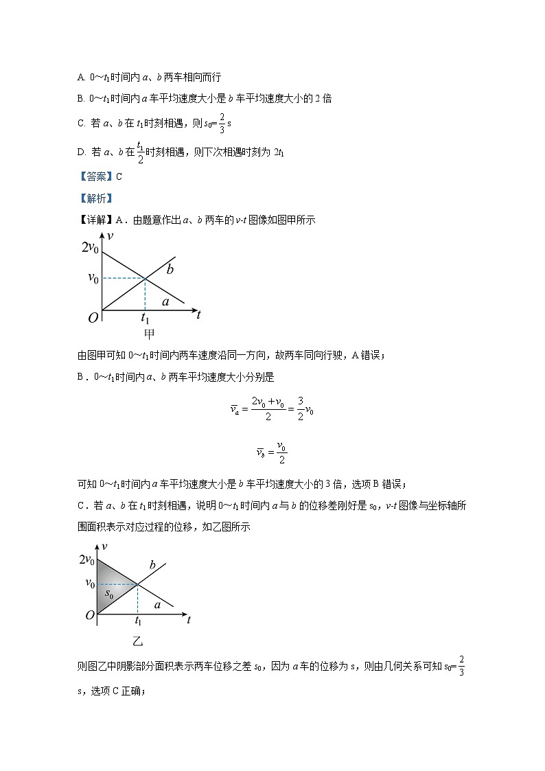 湖南师范大学附属中学2022-2023学年高三物理下学期月考试题（七）（Word版附解析）第2页