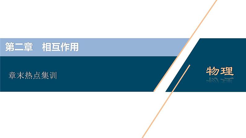 高考物理一轮复习讲义 第2章 6 章末热点集训第3页