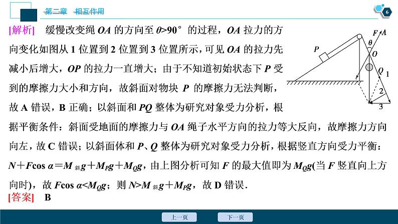 高考物理一轮复习课件+讲义  第2章 7 高考培优讲座(二)　共点力平衡问题07