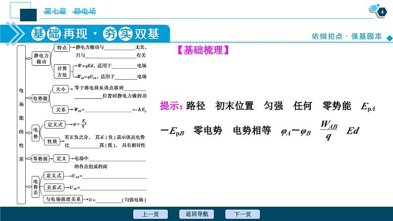 高考物理一轮复习讲义 第7章 2 第二节　电场能的性质第5页