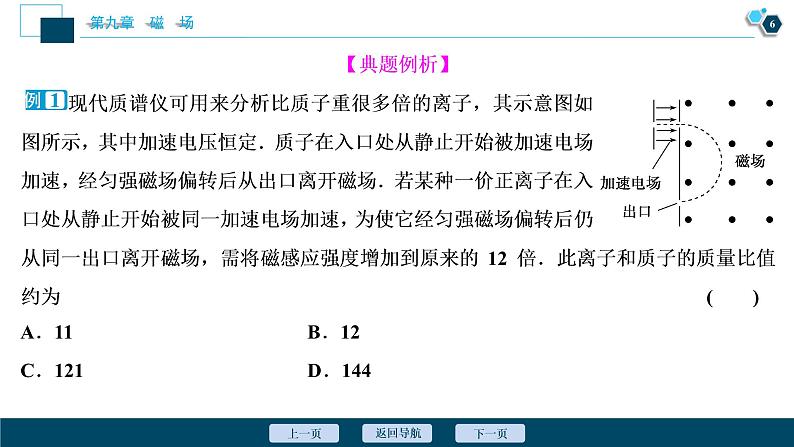 高考物理一轮复习课件+讲义  第9章 4 素养探究课(七)　科学态度与责任——洛伦兹力的科技应用07