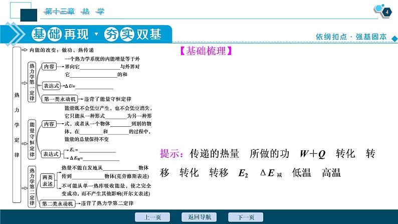 高考物理一轮复习课件+讲义  第13章 3 第三节　热力学定律与能量守恒05