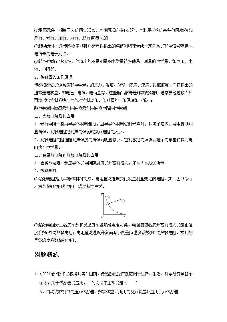 新课改高中物理选修第2册讲义 第16讲《传感器》 提升版02