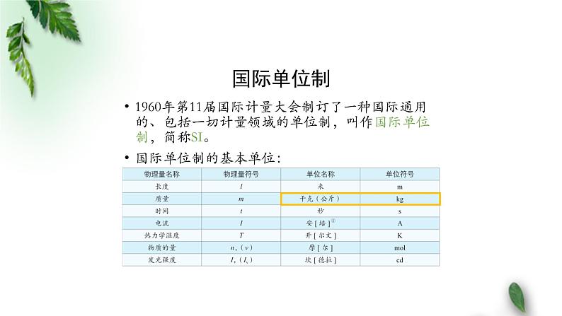 2022-2023年人教版(2019)新教材高中物理必修1 第4章运动和力的关系第4节力学单位制课件第5页