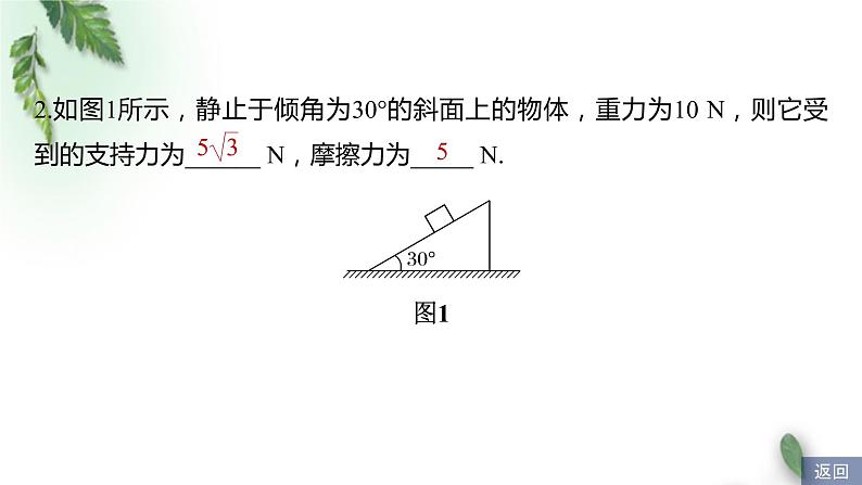 2022-2023年人教版(2019)新教材高中物理必修1 第3章相互作用-力第5节共点力的平衡(2)课件第5页