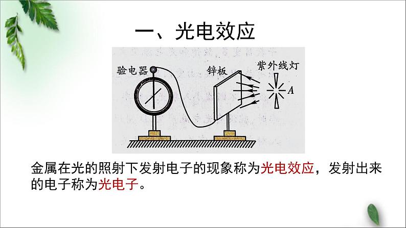 2022-2023年粤教版(2019)新教材高中物理选择性必修3 第4章波粒二象性第1节光电效应课件06