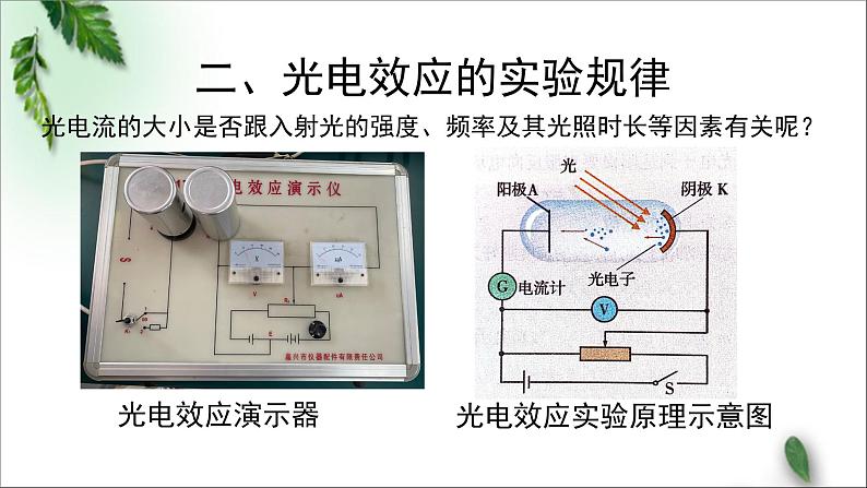 2022-2023年粤教版(2019)新教材高中物理选择性必修3 第4章波粒二象性第1节光电效应课件08