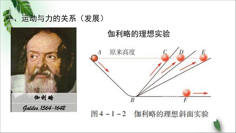 2022-2023年粤教版(2019)新教材高中物理必修1 第4章牛顿运动定律第1节牛顿第一定律课件第6页