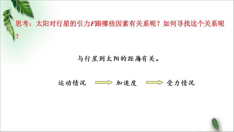 2022-2023年人教版(2019)新教材高中物理必修2 第7章万有引力与宇宙航行第1节行星的运动(4)课件第6页