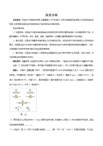 误差分析-2023年高考物理实验题技法(解析版)