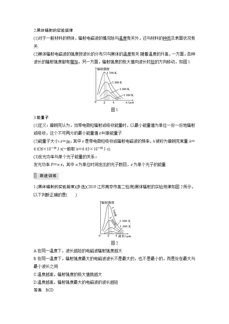 高考物理一轮复习课件+讲义  第13章 第1讲 光电效应及波粒二象性02