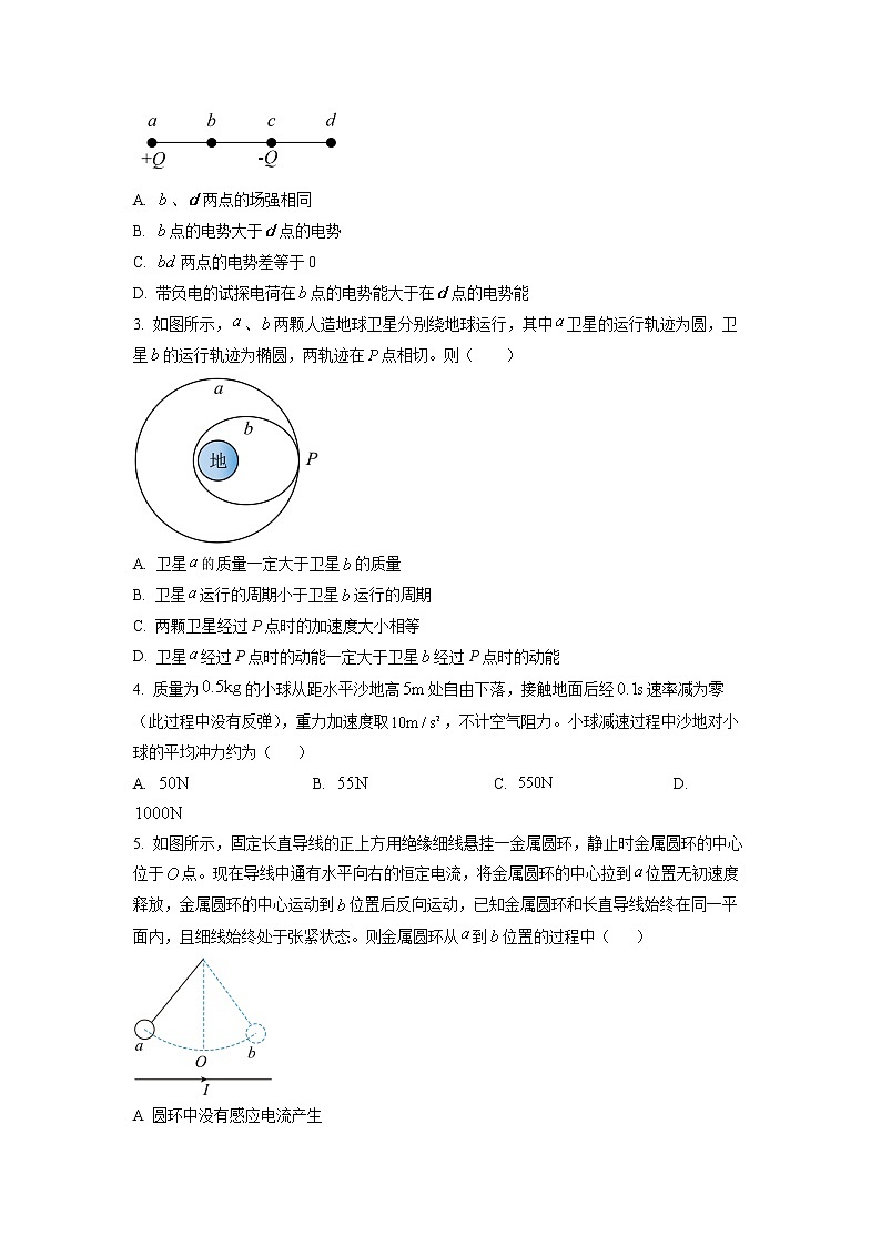 2022-2023学年贵州省凯里市第一中学高二下学期第一次月考物理试题 Word版第2页