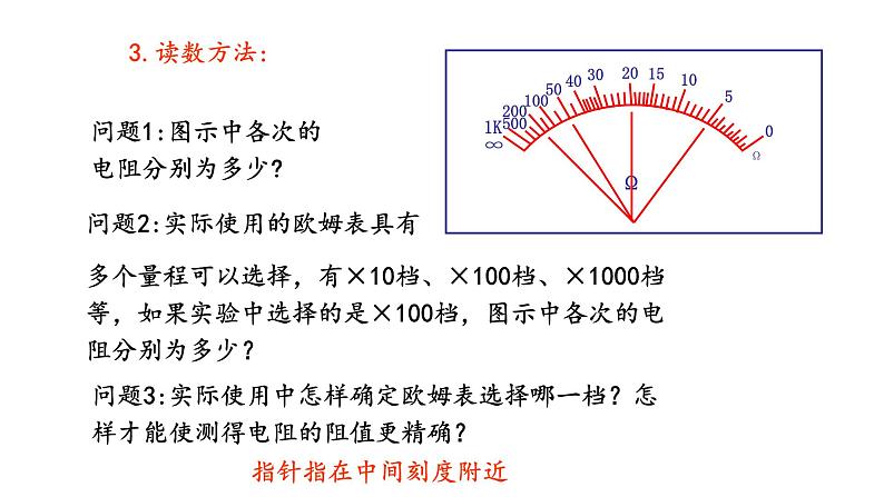 4.3+专题+多用电表的原理+课件+-2022-2023学年高二上学期物理鲁科版（2019）必修第三册06