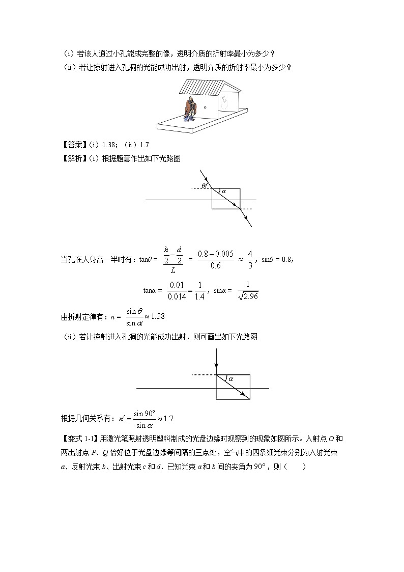 专题15 光与电磁波-2023年高考物理毕业班二轮热点题型归纳与变式演练（全国通用）02