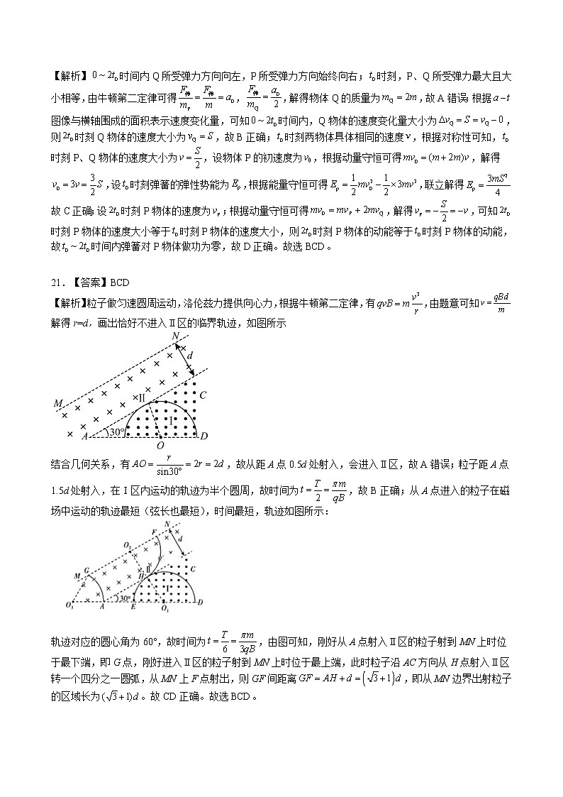 信息必刷卷05-2023年高考物理考前信息必刷卷（全国乙卷）（解析版）03